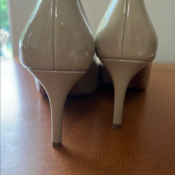 Cole Haan Women's Peep Toe Heels - Beige - Picture 4 of 11
